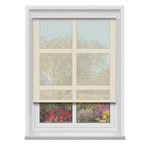 Hayden Honey Sheer with Cassette Lifestyle Roller blinds